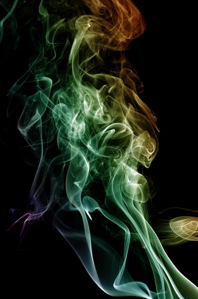 Abstract colored smoke — Stock Photo, Image