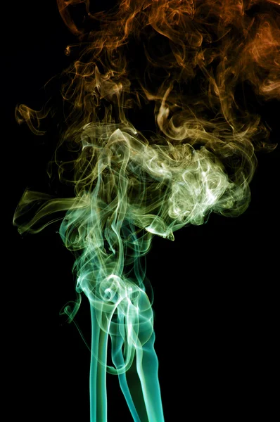 Abstract colored smoke — Stock Photo, Image