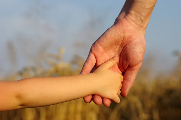 Enfant et père — Photo