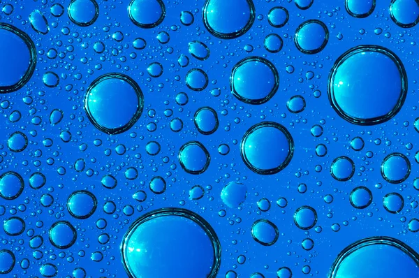 Gotas de agua de fondo — Foto de Stock