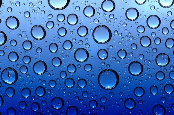 Gotas de agua de fondo — Foto de Stock