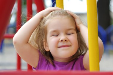 Portre küçük bir kız