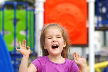 Portre küçük bir kız