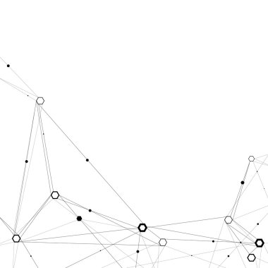 Soyut moleküler bağlantı.