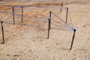 Özet iletişim arka plan.