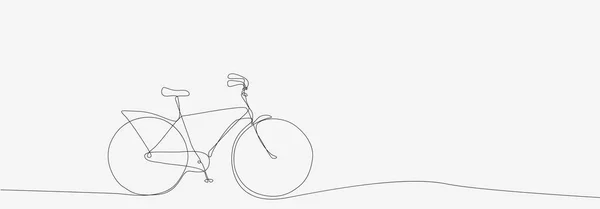 Icono de bicicleta sobre fondo blanco. — Vector de stock