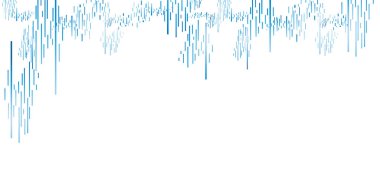 Soyut blues çizgileri tasarımı. Vektör