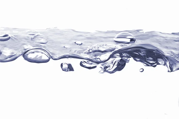 Синий всплеск воды — стоковый вектор