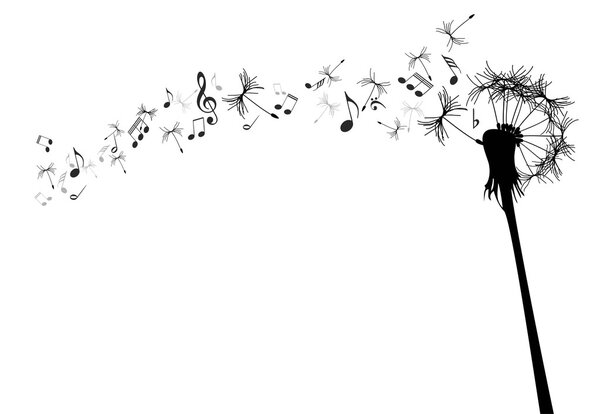 Векторный одуванчик
