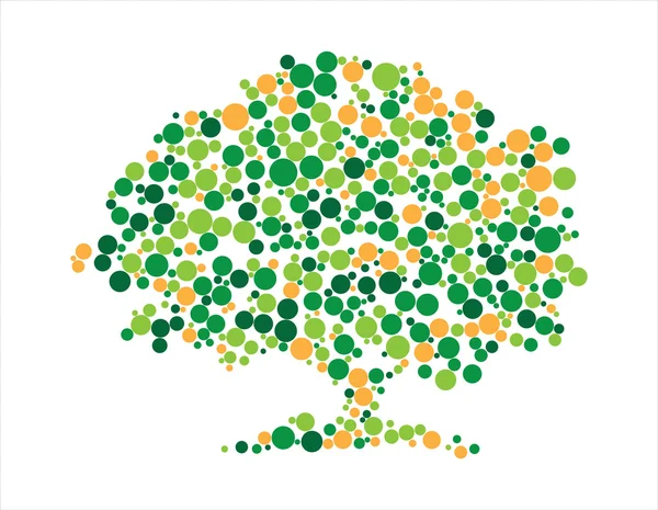 Illustration vectorielle de l'arbre — Image vectorielle