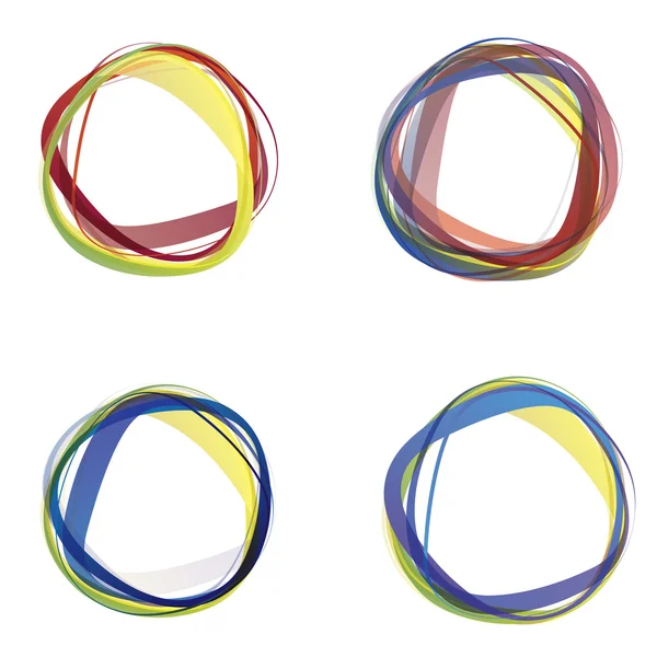 Abstract colorful circles — Stock Vector