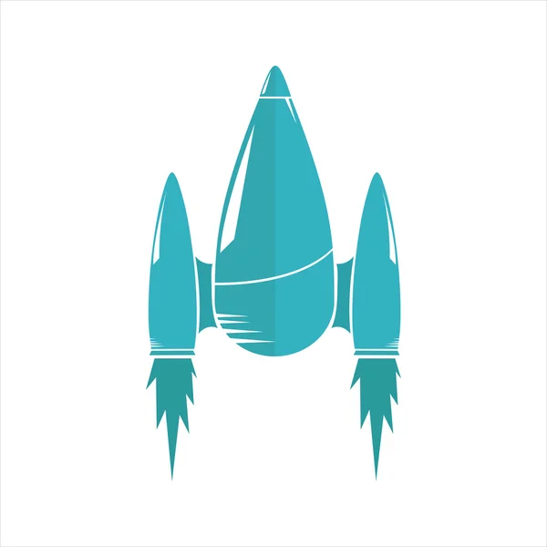 Icône de fusée — Image vectorielle
