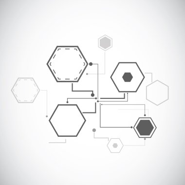 soyut teknoloji vektör arkaplanı.