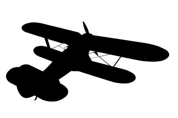 軍用機のシルエット ロイヤリティフリーのストック写真