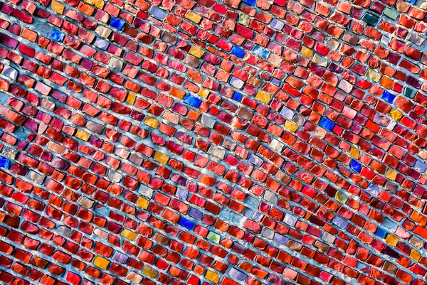 Abstract colorful mosaic texture as background — Stock Photo, Image