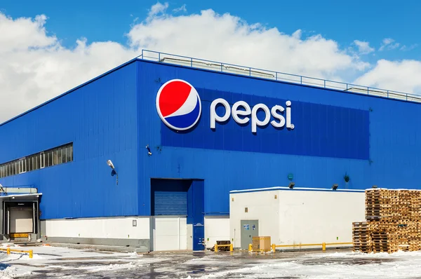 Εργοστάσιο της Pepsi Corporation στη Σαμάρα της Ρωσίας — Φωτογραφία Αρχείου