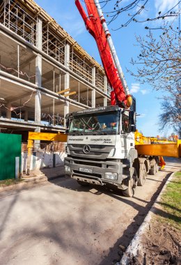 Otomobil beton pompalama makine Beton-Pompalar için
