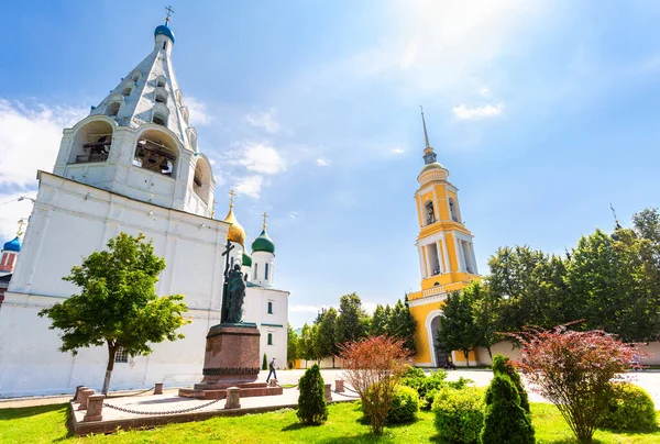 Kolomna Rusland Juli 2020 Hemelvaart Kathedraal Tikhvin Kerk Kolomna Middeleeuwse — Stockfoto