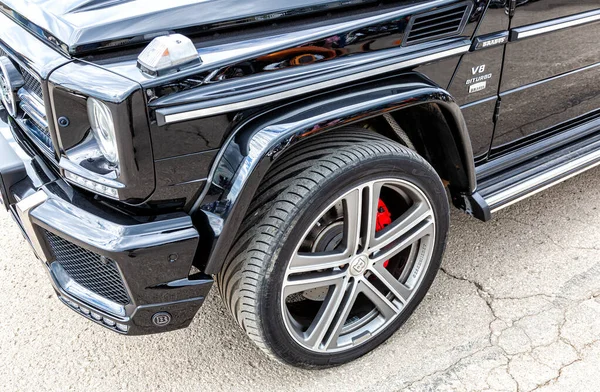 Samara Rússia Maio 2019 Luxo Veículo 4X4 Mercedes Benz Brabus — Fotografia de Stock