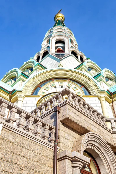 Sophia Cathedral Wisdom God Blue Sky Samara Russia — Stock Photo, Image