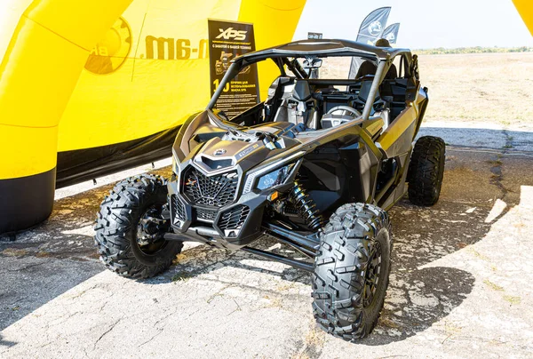 Samara Ryssland September 2018 Atv Brp Can Maverick Turbo Presentationen — Stockfoto