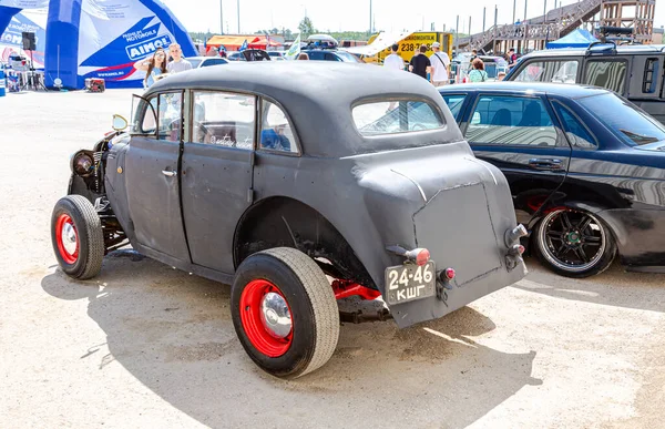 Samara Rusland Mei 2021 Hot Rod Voertuig Met Afgestelde Motor — Stockfoto