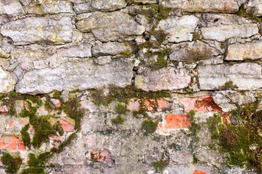 Taş duvar arka plan olarak eski yıpranmış grunge