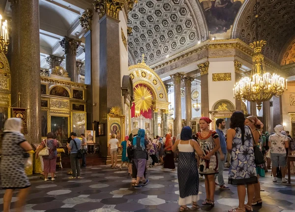 Sankt Petersburg, Ryssland - den 9 augusti, 2014: Ortodoxa kristna jag — Stockfoto