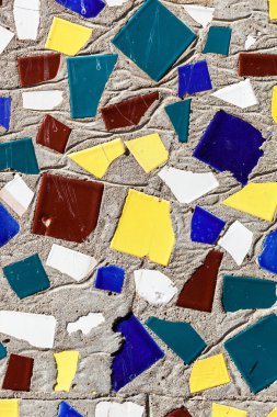 Mozaik doku arka plan içinde dış