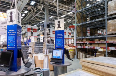 IKEA bilgi noktalarda IKEA mağazası