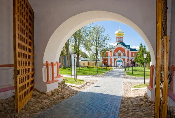 Simge of Our Lady of IV yıllık kutsal dini alay — Stok fotoğraf