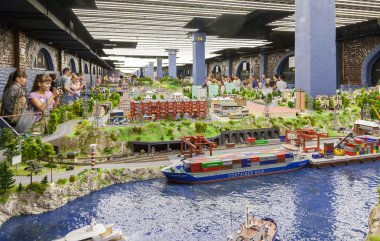 Ulusal Müzesi Grand Maket Rossiya parçası.