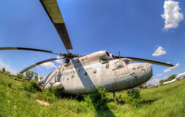 Mı-6, terkedilmiş bir aero Rus ağır nakliye helikopteri