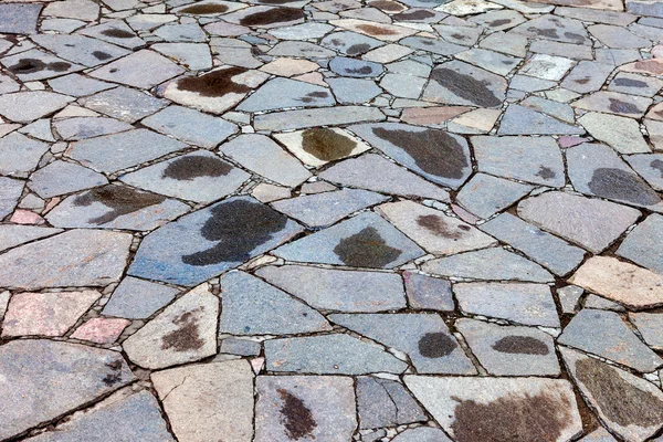 Piedras de pavimentación gris como fondo — Foto de Stock