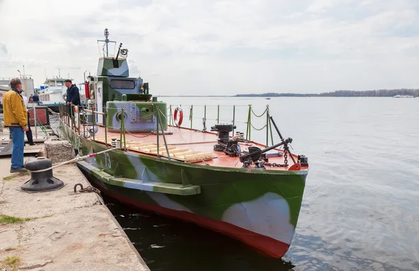 Gerenoveerd gepantserde boot Bka-73 keer van de grote patriottische oorlog — Stockfoto