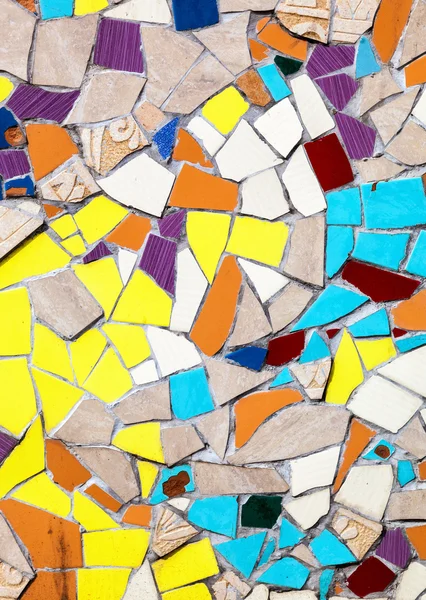 Abstract colorful mosaic texture as background — Stock Photo, Image