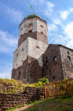 Eski İsveççe'yi Ortaçağ Kalesi Vyborg, Rusya