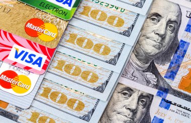 MasterCard bankamatik kartı, Visa bize dolar faturaları ile