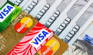 Bize para kredi kartı Visa ve Mastercard ile