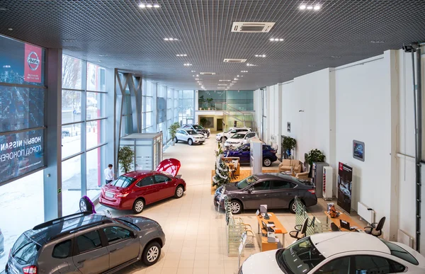 Resmi satıcı Nissan ofis iç — Stok fotoğraf