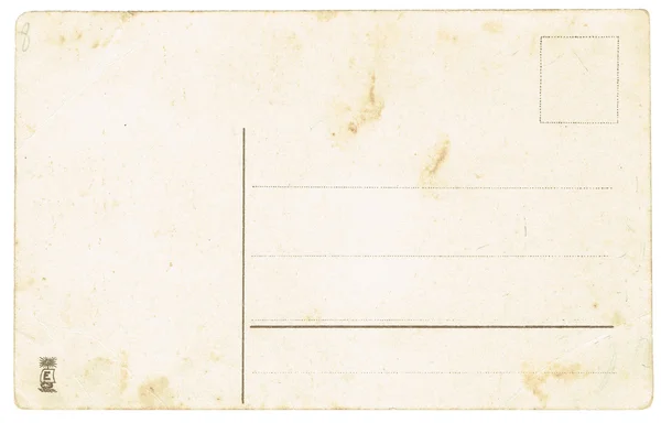 A hátoldalon a képeslapok a huszadik század elején. VI. — Stock Fotó