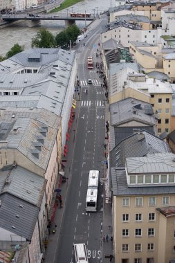 Salzburg. Üstten Görünüm