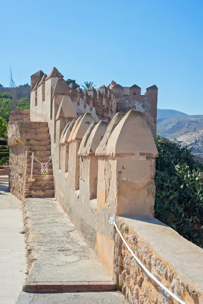Maurische Burg, Almeria, Andalusien, Spanien — Stockfoto