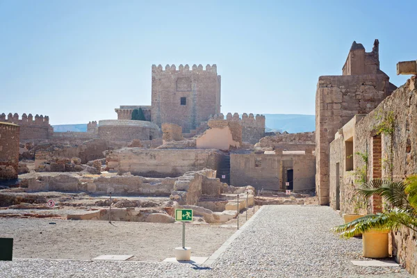 Maurische Burg, Almeria, Andalusien, Spanien — Stockfoto