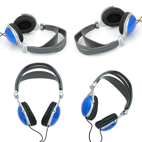 Auriculares estéreo para escuchar música cualitativa — Foto de Stock