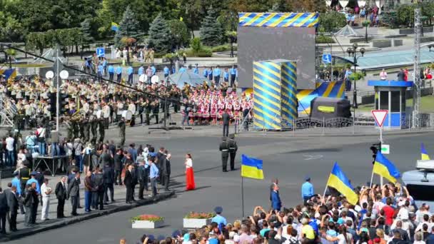 Украинские войска — стоковое видео