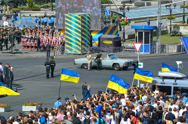 Angkatan Bersenjata Ukraina di Kyiv — Stok Foto