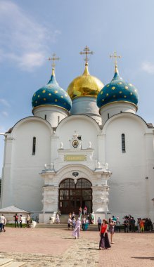 Kutsal bakire Meryem varsayım Katedrali. Kutsal Trinity-St. Sergiev Posad