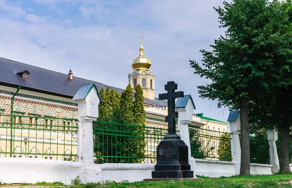 Tanrı'nın annesi şefaat tapınak Kraliyet koridorlarında. Trinity-Sergius Lavra. Sergiev Posad. Moskova Bölgesi — Stok fotoğraf
