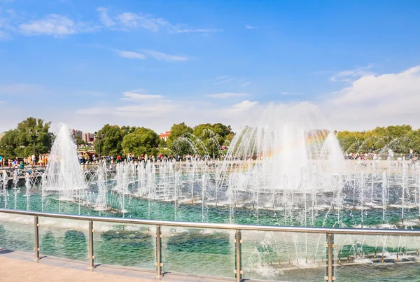 Fontana di luce e musica. Museo di Stato di Tsaritsyno. Mosca — Foto Stock